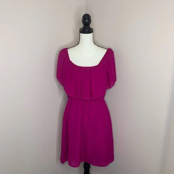 Love Fire off shoulder ruffle dress - Picture 2 of 7